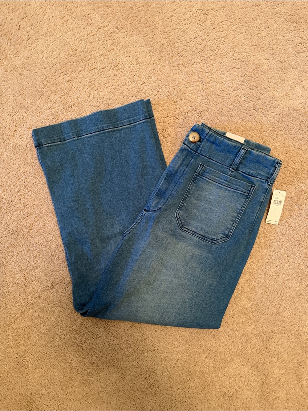 NWT Anthropologie Maeve “The Collette” crop jeans